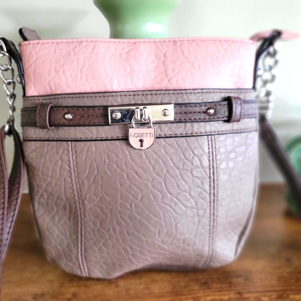☀️Rosetti Pink and Gray Women's Bag